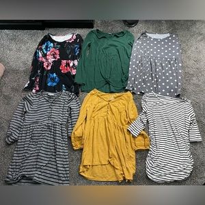 Maternity shirts